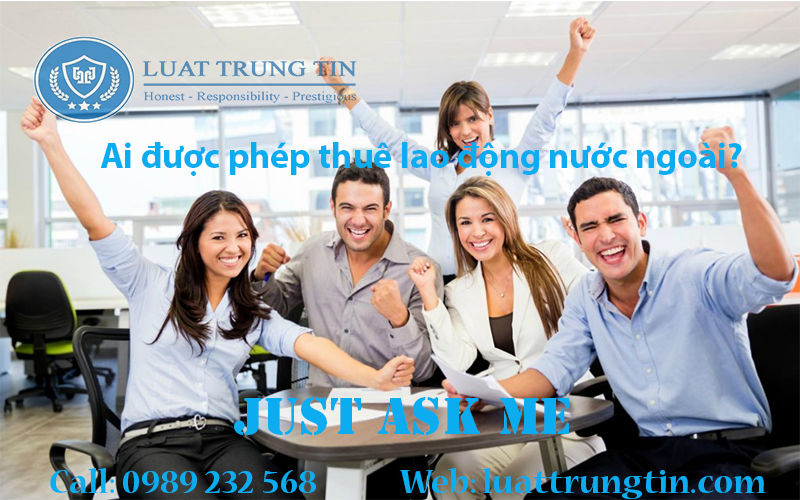 thuê lao động nước ngoài làm việc tại Việt Nam