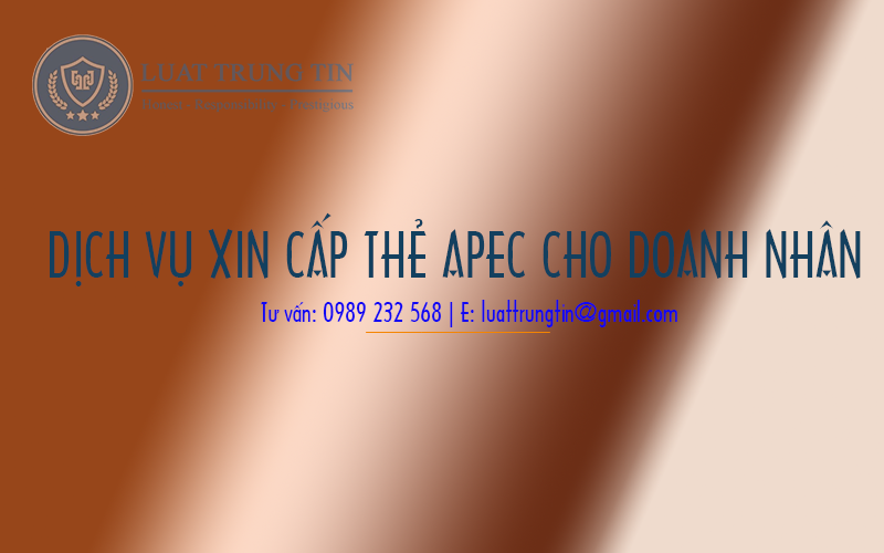 thủ tục xin cấp thẻ APEC