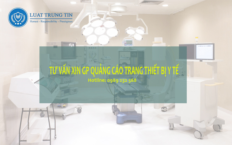 quảng cáo trang thiết bị y tế