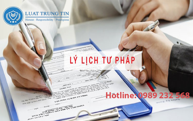 xin cấp phiếu lý lịch tư pháp