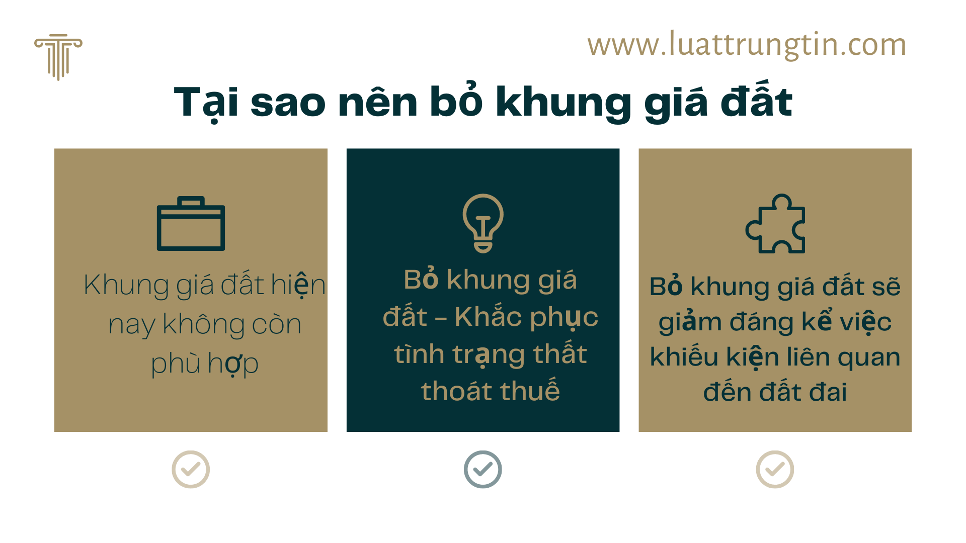 tại sao nên bỏ khung giá đất