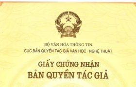 giấy chứng nhận đăng ký quyền tác giả