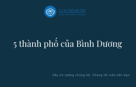 5 Thành Phố Bình Dương: Khám Phá Kinh Tế Và Du Lịch