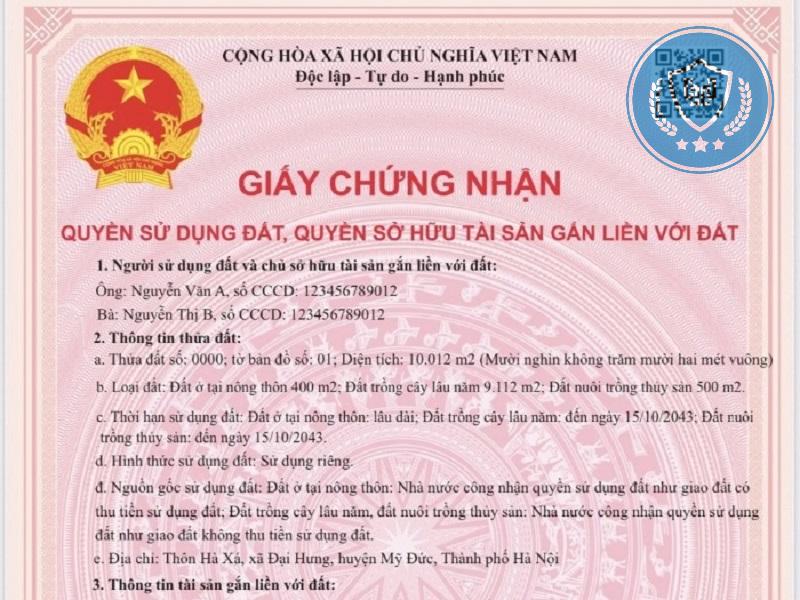 Nội dung của mã Giấy chứng nhận gồm những gì?